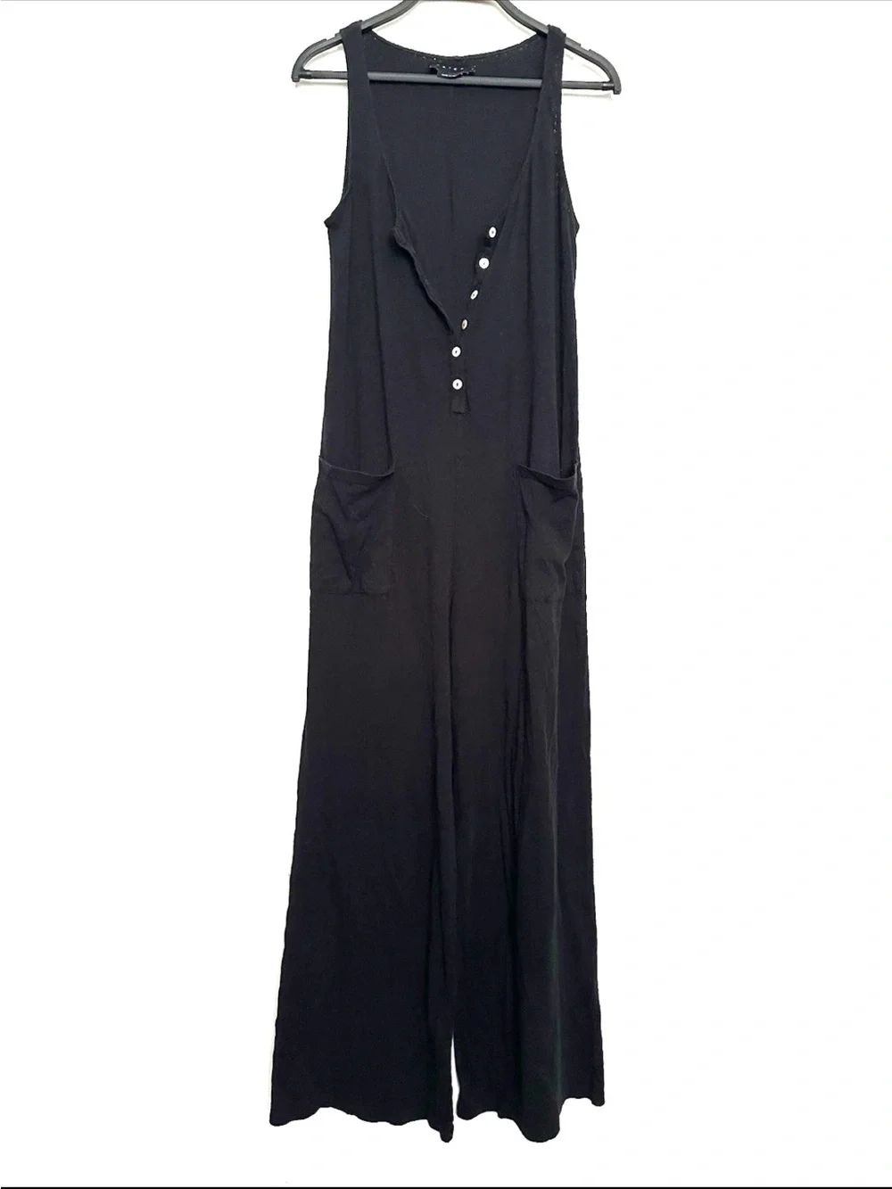 Hatch 2 Small  Black Nursing Pointelle Lightweight Lounge Jumper